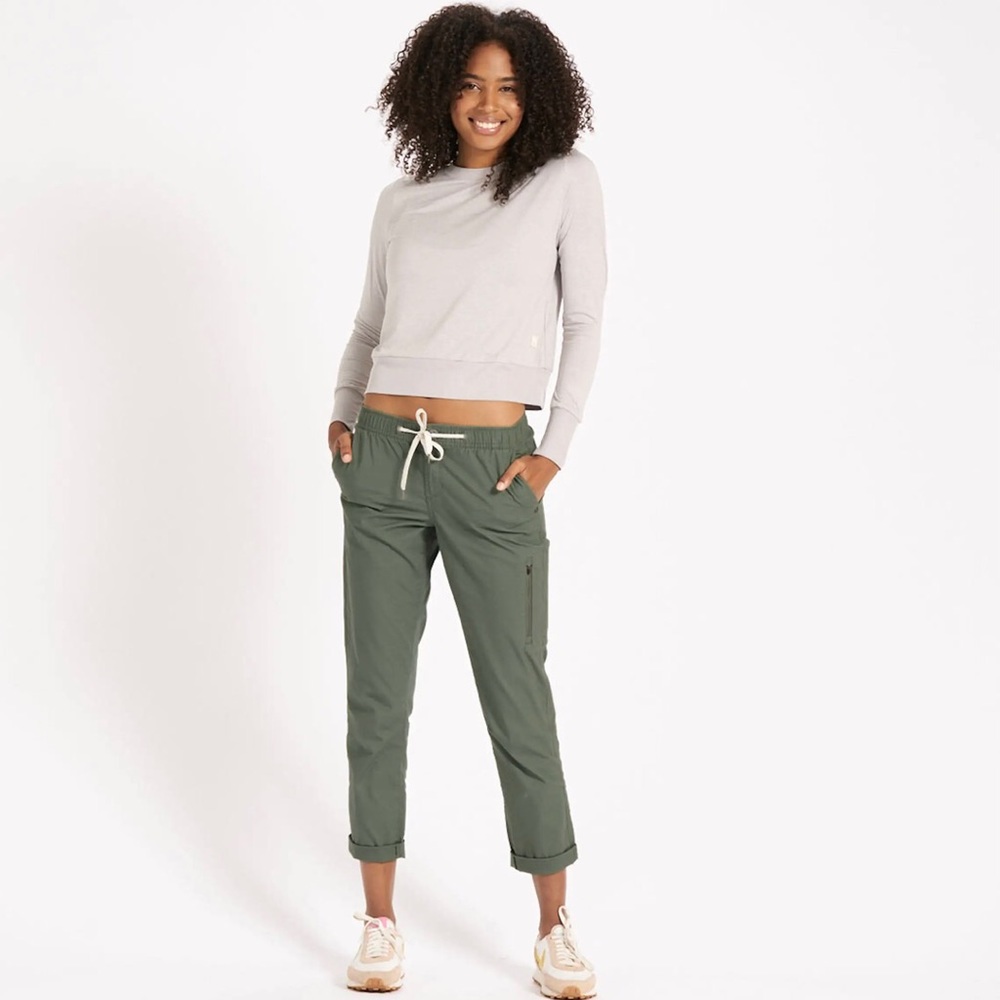 Vuori Women’s Ripstop Climber Pant In Army